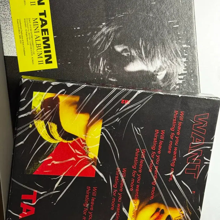 [BUNJANG] Taemin WANT Mini Album II Bundle Set (Photocards Included) / 태민 TAEMIN WANT 미니앨범 II (포카 포함) 2개 일괄
