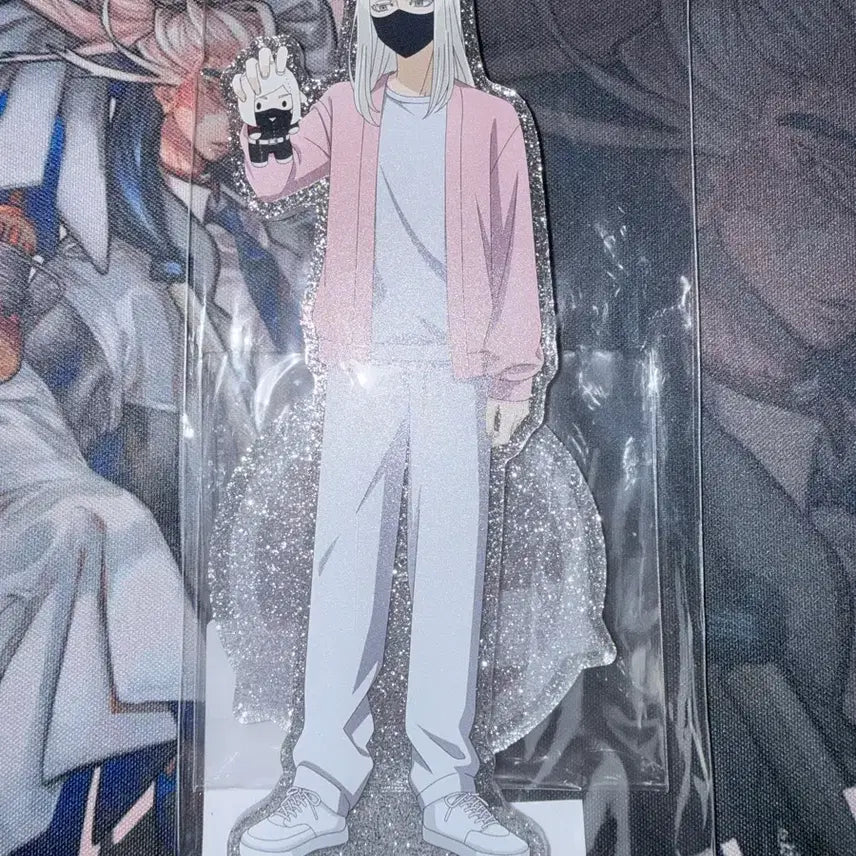 [BUNJANG] Tokyo Revengers Sanzu Haruchiyo Glitter Acrylic Stand / 도쿄 리벤저스 반짝이 산즈 하루치요 아크릴 스탠드