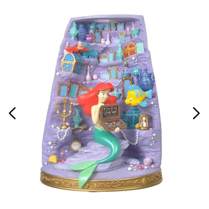 [BUNJANG] Disney Store Japan The Little Mermaid Ariel Cave Figure / 디즈니 스토어 재팬 인어공주 아리엘 동굴 피규어