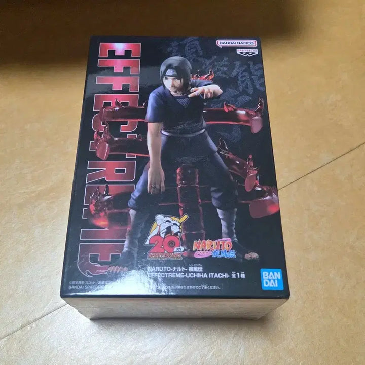 [BUNJANG] Naruto Uchiha Itachi 20th Anniversary Effectreme Figure (Sealed) / 미개봉)나루토 우치하 이타치 20주년 이펙트림 피규어 미개봉