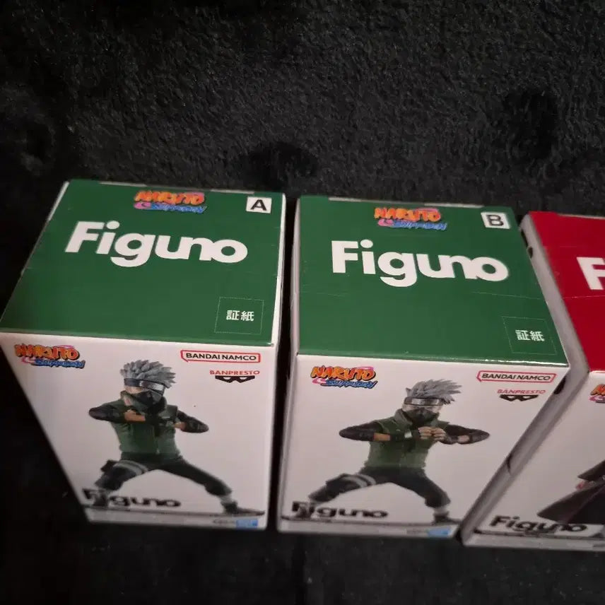 [BUNJANG] Naruto Kakashi/Itachi 4-Piece Figure Set / 나루토 피규어 카카시/이타치 4종 세트