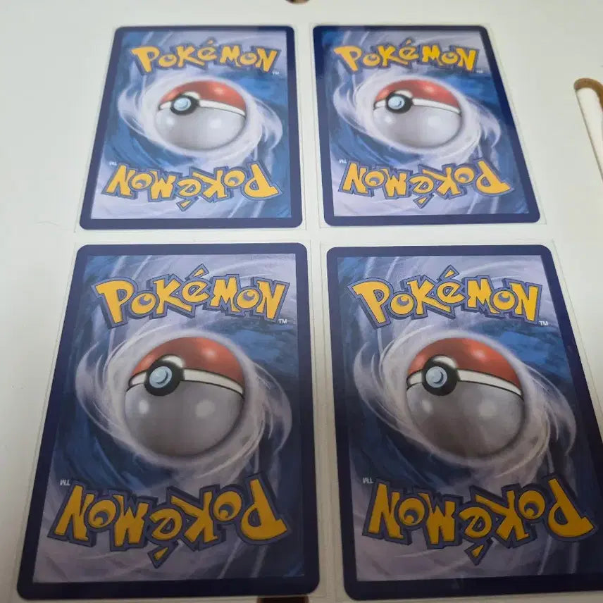 [BUNJANG] Pokemon Card 4-Type AR Set / 포켓몬 카드 4종 ar
