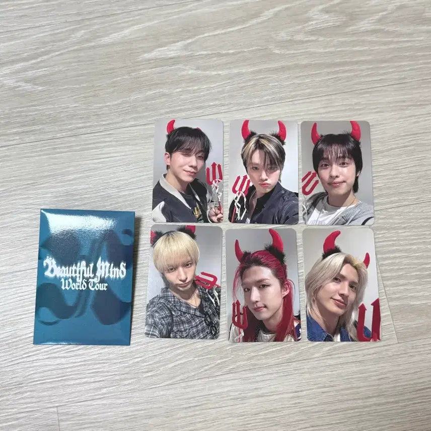 [BUNJANG] XDINARY HEROES Beautiful World Tour Concert Photocard / 엑디즈 뷰마 중콘 입장포카 Beautiful mind world tour