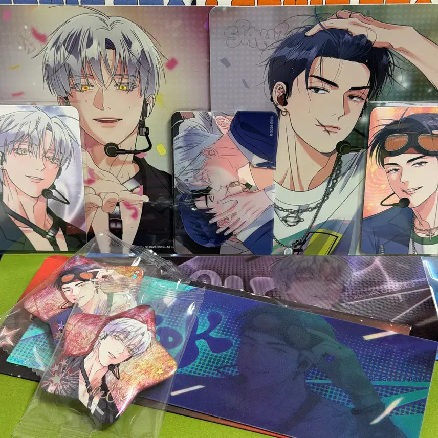 [BUNJANG] Sparkles Leessang 10th Anniversary Special Set Photocard, Postcard, Badge, Ticket / 스파클즈 이사너 10특, 포토카드, 엽서, 뱃지, 티켓 2종
