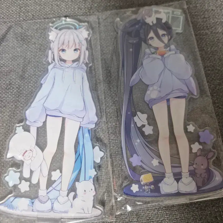 [BUNJANG] Blue Archive Acrylic Standee Shiok &amp; Aris / 블루아카이브 아크릴 스탠드 시로코 &amp; 아리스