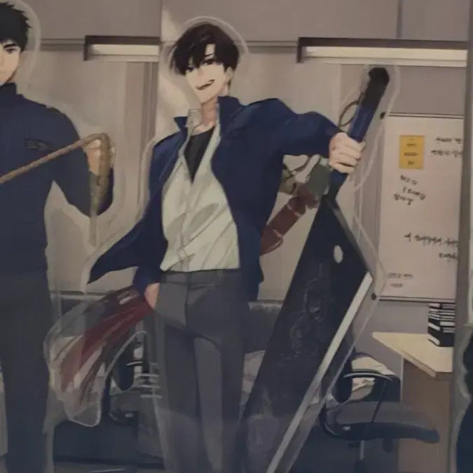 [BUNJANG] BOYNEXTDOOR Juyeon K-Pop Exhibition Acrylic Stand / 괴출 괴담출근 팝업 md 최요원 아크릴 스탠드