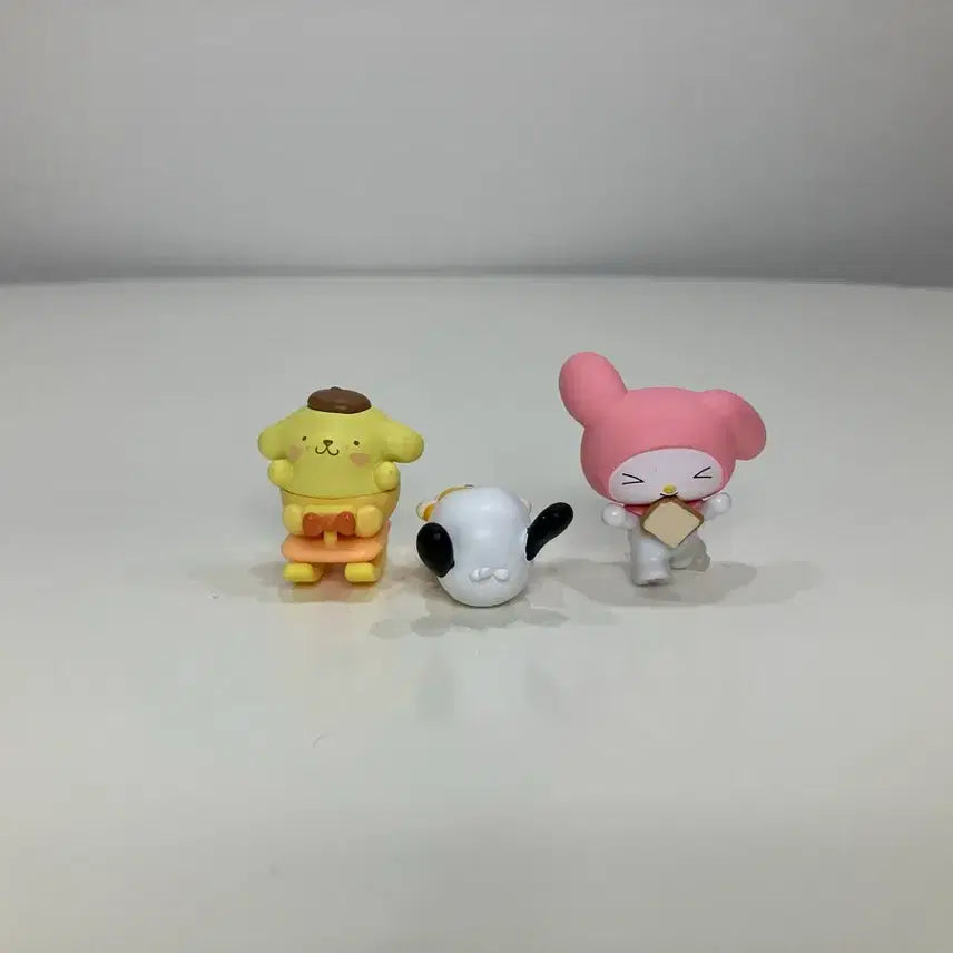 [BUNJANG] Sanrio Gachapon Figures 3 Types Bundle Set / 산리오 가챠 피규어 3종 일괄