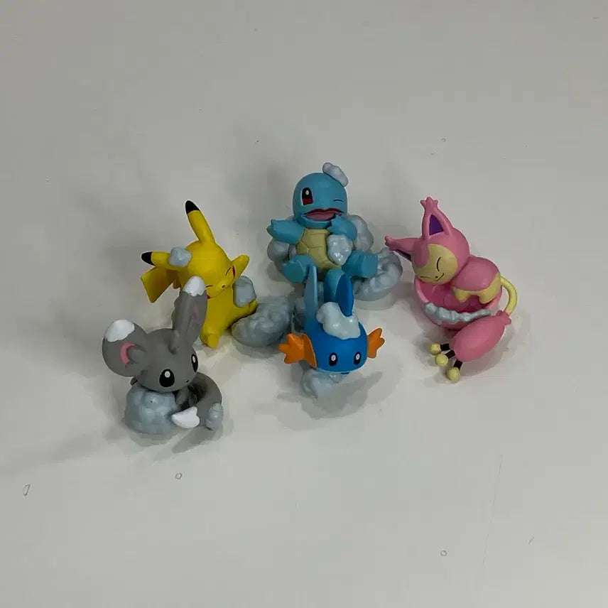 [BUNJANG] Pokemon Mini Figures Bundle Set (5 Types) / 포켓몬스터 미니 피규어 5종 일괄