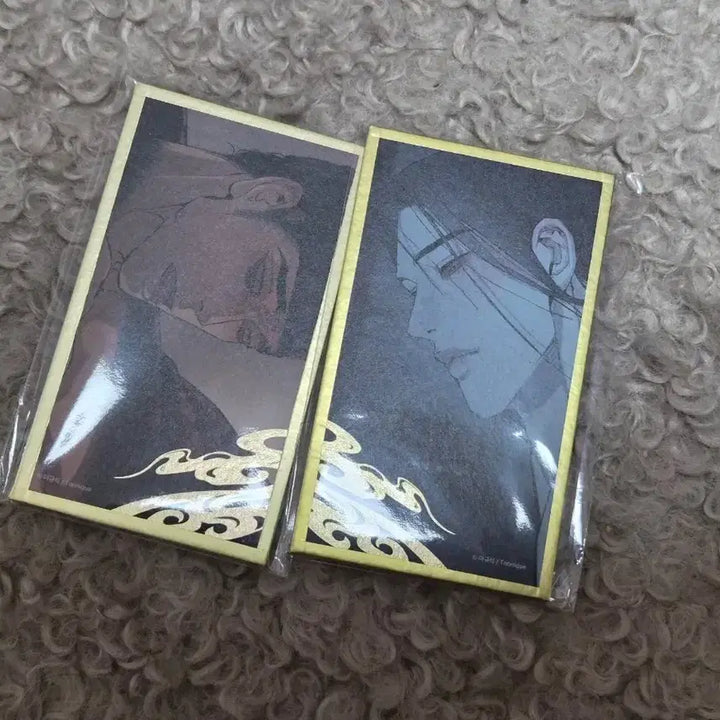 [BUNJANG] Yeonui Girok Illustration Card Set (2 Types) Bundle / 연의기록 일러스트 카드 색지 2종 일괄