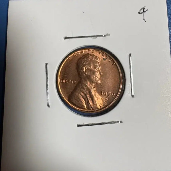[BUNJANG] 1959 Lincoln Cent Coin / 완미사용 1959년 링컨 센트 코인 