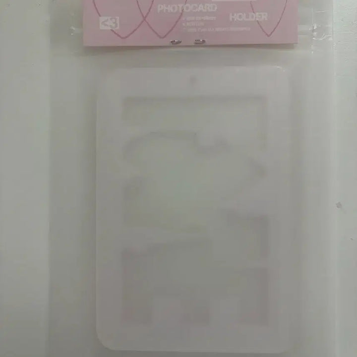 [BUNJANG] TWICE LOVE Photocards Holder Pink White / TWO LOVE 러브 포카홀더 러브홀더 핑크화이트
