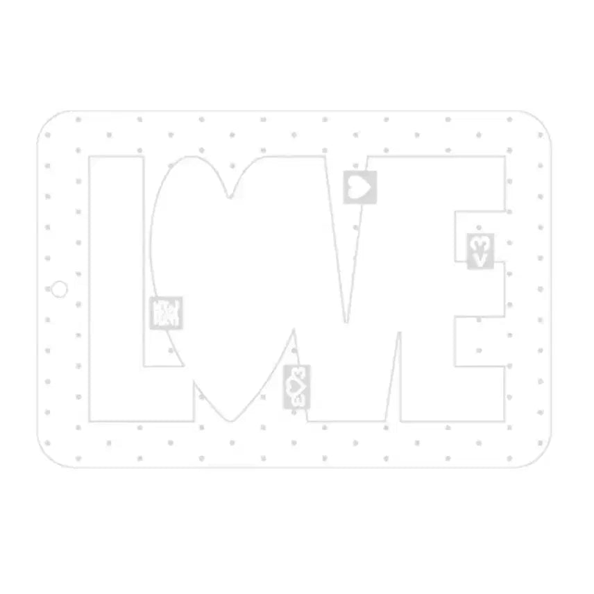 [BUNJANG] TWICE LOVE Photocard Holder White Gray / TWO LOVE 러브 포카홀더 화이트그레이