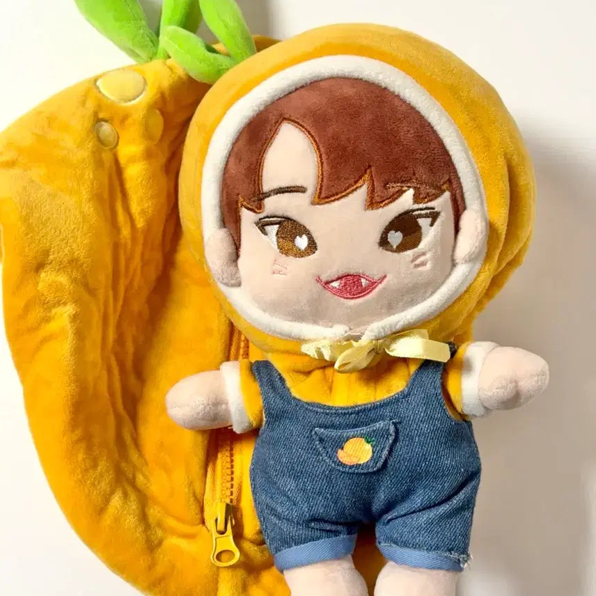 [BUNJANG] BTOB Seo Eunkwang Fruit Tubby 25cm Doll (+ Pouch) / 비투비 BTOB 서은광 귤광이 과일투비 25cm 인형 (+파우치)