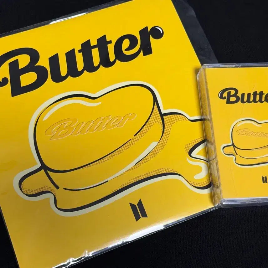 [BUNJANG] BTS Butter LP &amp; Cassette Tape Bundle (Sealed) / (미개봉) BTS 버터 LP 카세트 테이프