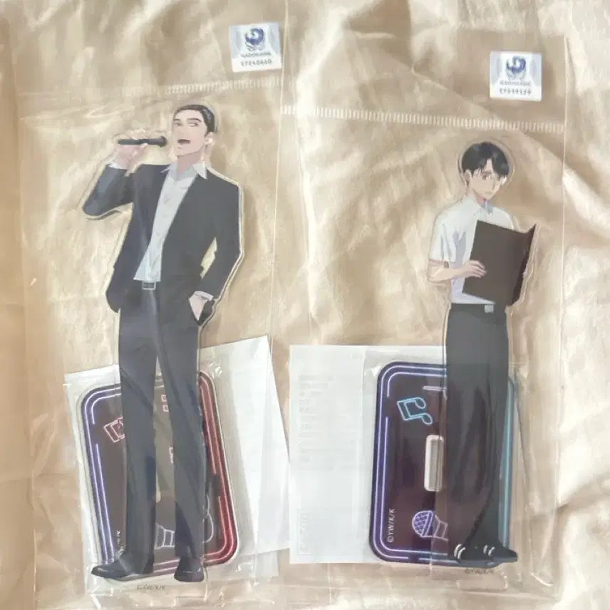 [BUNJANG] Kyohei Satomi Acrylic Stand Bundle Set (Sealed) / 일괄/미개봉 새상품)가라오케가자 쿄지 사토미 아크릴스탠드