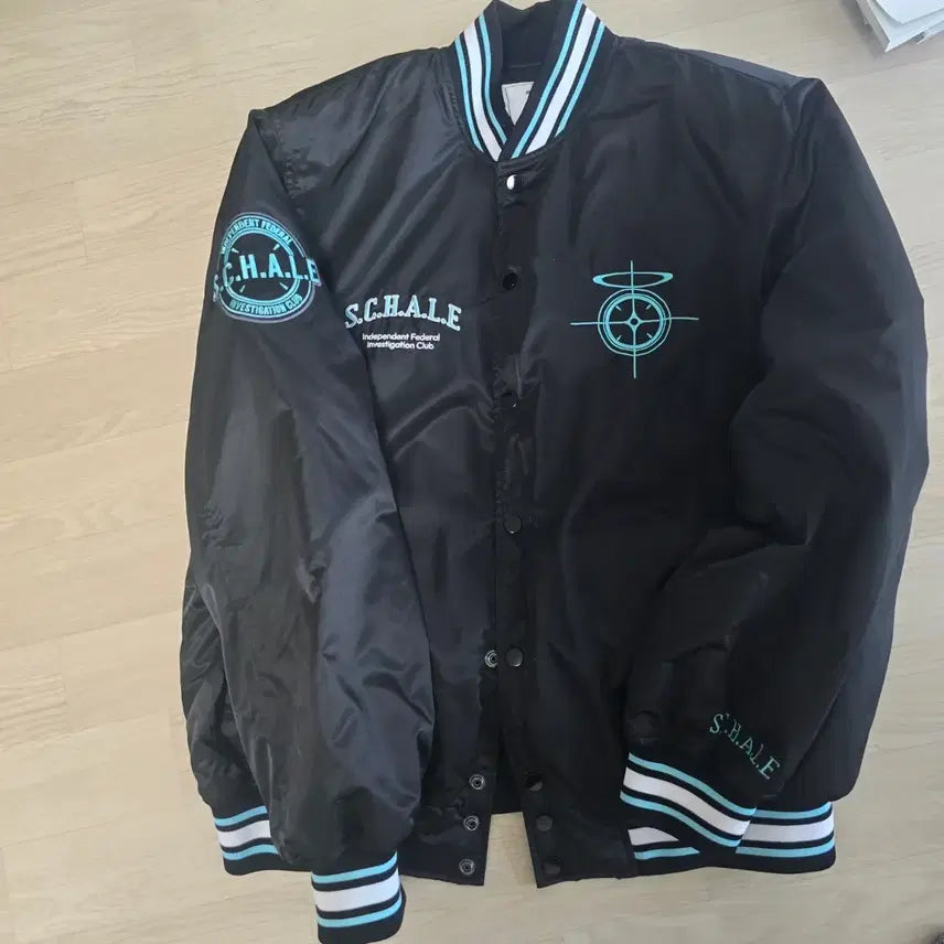 [BUNJANG] Blue Archive Chaldea Varsity Jacket L / 블루아카이브 샬레 바시티 자켓 L
