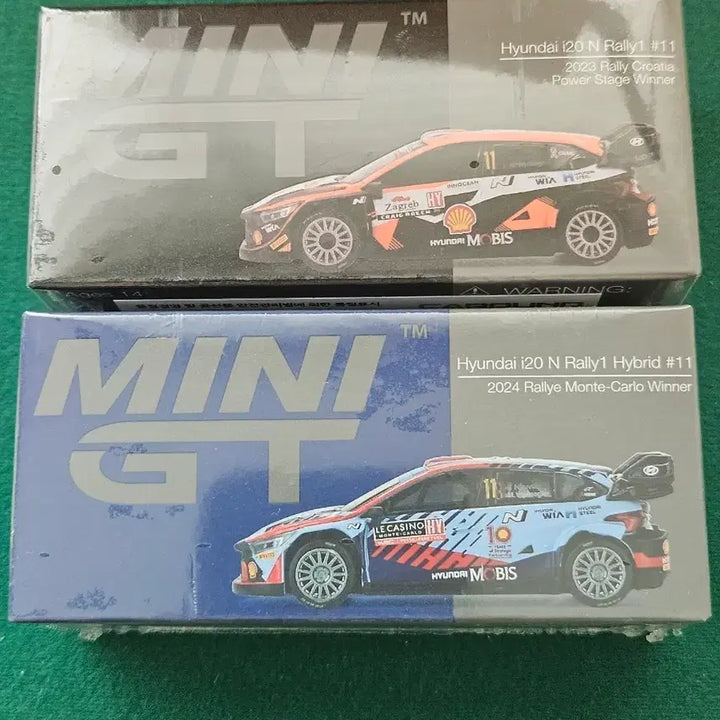 [BUNJANG] Minini GT Hyundai Rally Bundle Set / 미니지티 현대 랠리 일괄