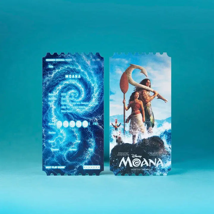 [BUNJANG] Moana Megabox 1st Week Original Ticket / 모아나 오티 메가박스 1주차 오리지널티켓