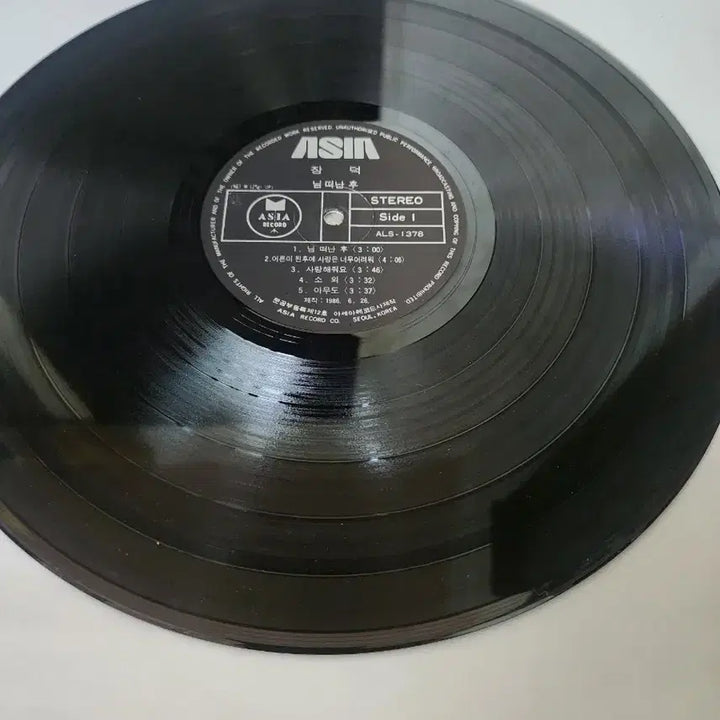 [BUNJANG] Jang Duk 4th Album LP &