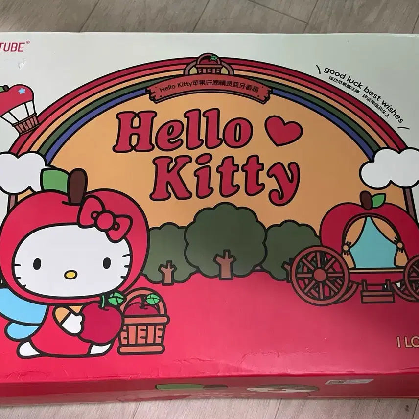 [BUNJANG] Hello Kitty Apple Bluetooth Speaker New / 헬로키티 사과 블루투스 스피커 새상품