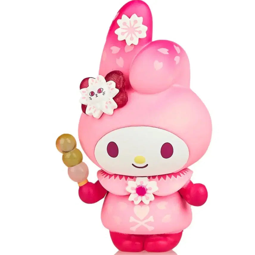 [BUNJANG] Kinkirobot Tokidoki x Hello Kitty &amp; Friends Sakura Edition Figures (Set of 8) / 킨키로봇 토키도키 X 헬로키티와 친구들 사쿠라 피규어 8종