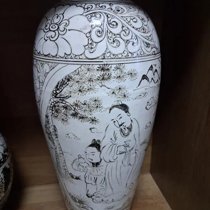 [BUNJANG] Set of 2 Ceramic Vases / 도자기