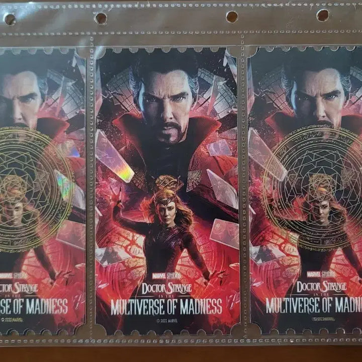 [BUNJANG] Doctor Strange: Multiverse of Madness Original Ticket Set (with Film) / 닥터 스트레인지 오리지널 티켓 (필름 포함)