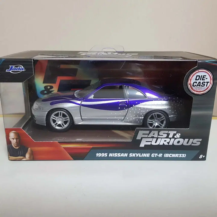 [BUNJANG] Jada 1/32 Fast &amp; Furious Nissan Skyline GT-R (BCNR33) Die-cast Model / 1/32 자다 분노의 질주 닛산 스카이라인 GT-R (BCNR33)