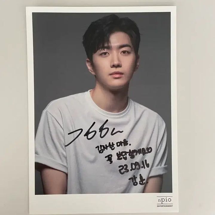 [BUNJANG] Kang Hoon 1st Japan Fan Meeting Photocard Bundle Set / 배우 강훈 일본 팬미팅 포카 (일괄) + 친필 싸인