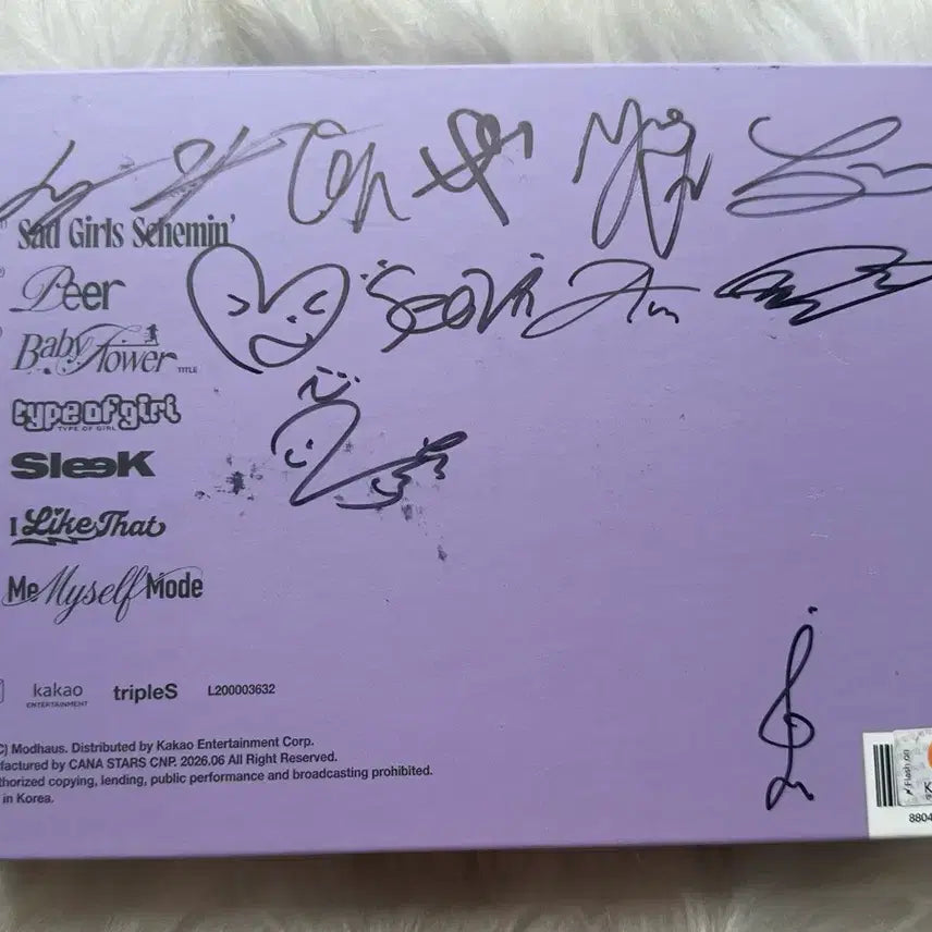 [BUNJANG] Triple S Assemble 26 Love Pop Pt. 1 Signed Album / 트리플에스 triple s 친필 싸인앨범