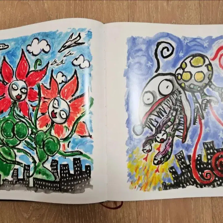 [BUNJANG] Tim Burton Art Book Exhibition Catalog / 팀버튼 아트북 도록