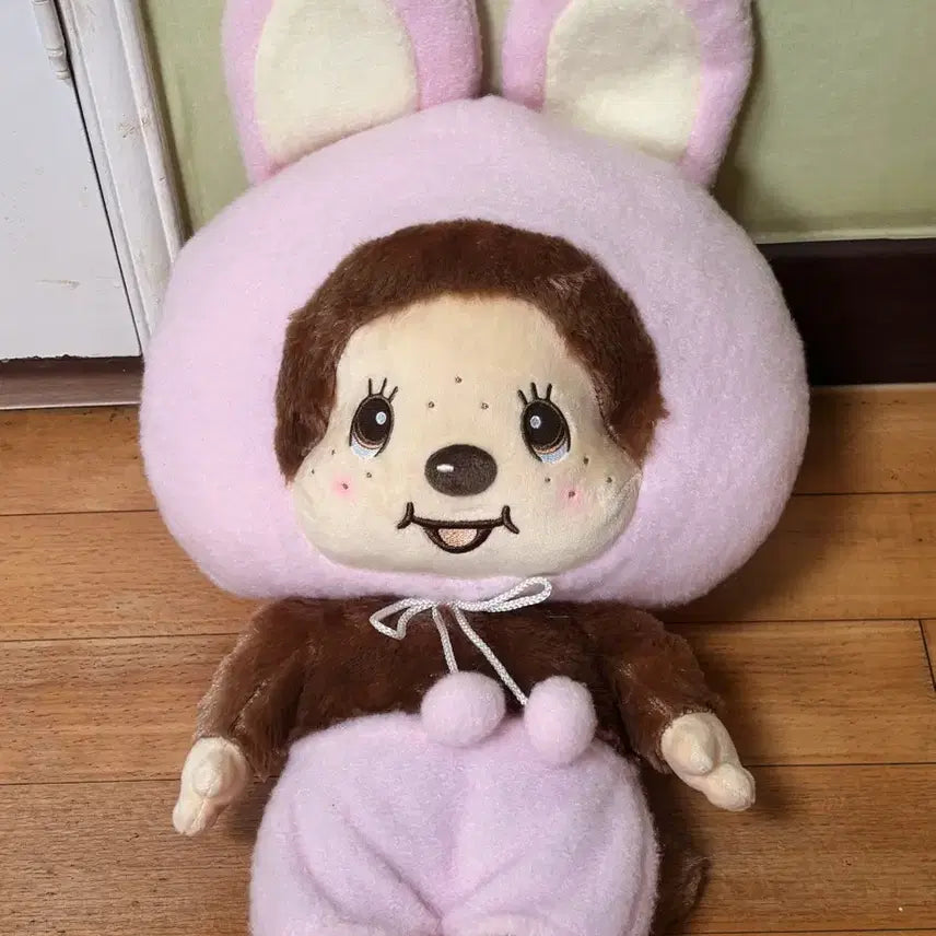 [BUNJANG] Monchhichi Chimuutan Rabbit Plush Doll (Japan Exclusive) / 몬치치 일본 정품 토끼 치무탄 인형