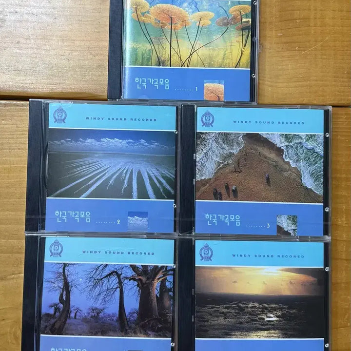 [BUNJANG] Collection of Korean Art Songs 5-CD Set / 한국 가곡 모음 5장 세트