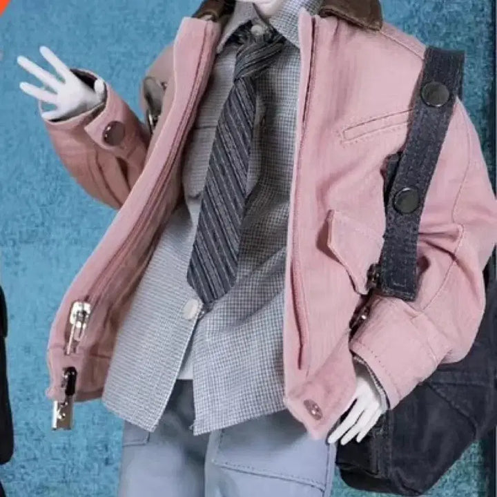 [BUNJANG] MSD Boy Jacket Outerwear Pink / 큰 미니 남아 msd 자켓 아우터 핑크