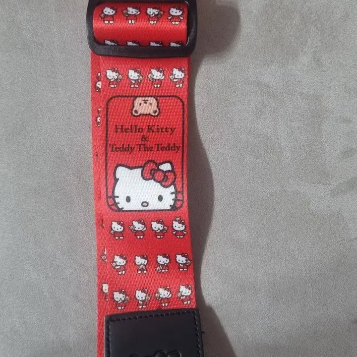 [BUNJANG] Sanrio Hello Kitty Guitar Strap (Corona Brand) / 고전 키티 헬로키티 기타 스트랩 (코로나 브랜드)