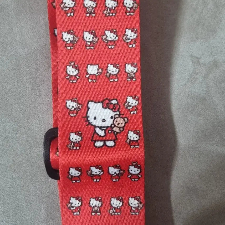 [BUNJANG] Sanrio Hello Kitty Guitar Strap (Corona Brand) / 고전 키티 헬로키티 기타 스트랩 (코로나 브랜드)