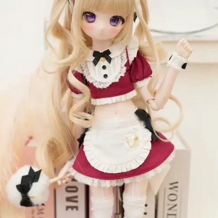 [BUNJANG] MSD MDD Maid Two-Piece Set / msd mdd 메이드 투피스 세트