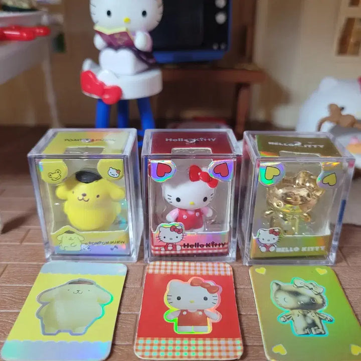 [BUNJANG] Hello Kitty Rice Grain Figures Bundle Set / 일괄) 헬로키티 쌀알 피규어