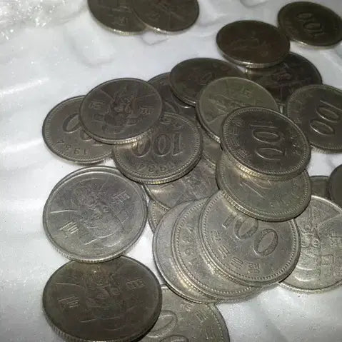 [BUNJANG] 1984 100 KRW Coin Bundle (30 pieces) / 100원 동전 30개 1984년 중고