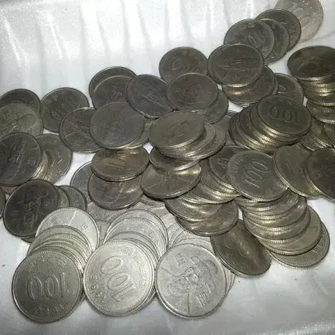 [BUNJANG] 1986 100 Won Coin Set (30 pcs) / 100원 동전 30개 1986년 중고