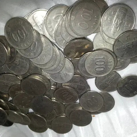 [BUNJANG] 1989 100 Won Coin Set (30 pieces) / 100원 동전 30개 1989년 중고