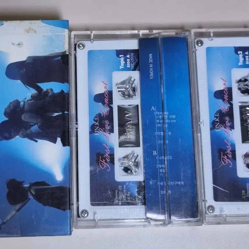 [BUNJANG] Fin.K.L 1999 First Live Concert 2TAPE Cassette Tape / 핑클 1999 퍼스트 라이브 콘서트 2TAPE (카세트테이프)
