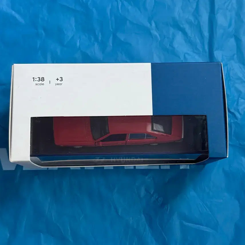 [BUNJANG] Pony Minicar Red / (정가이하) 1:38 포니 미니카 레드