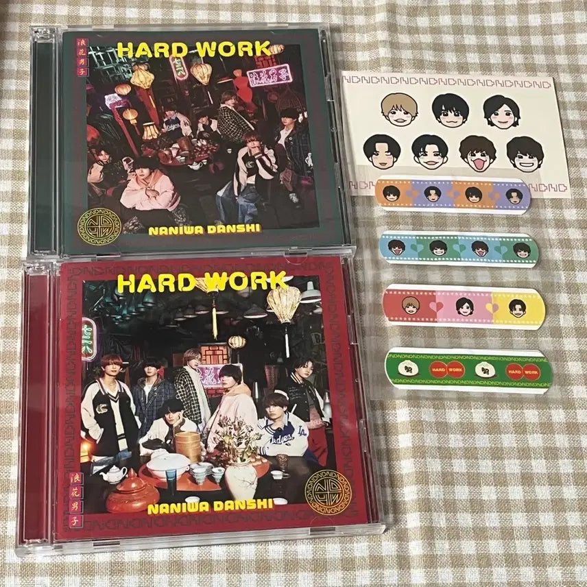 [BUNJANG] Naniwa Danshi HARD WORK Limited Edition Blu-ray 2 Types + Special Gift Set / 나니와단시 HARD WORK 초회한정 블루레이 2종 + 특전 세트