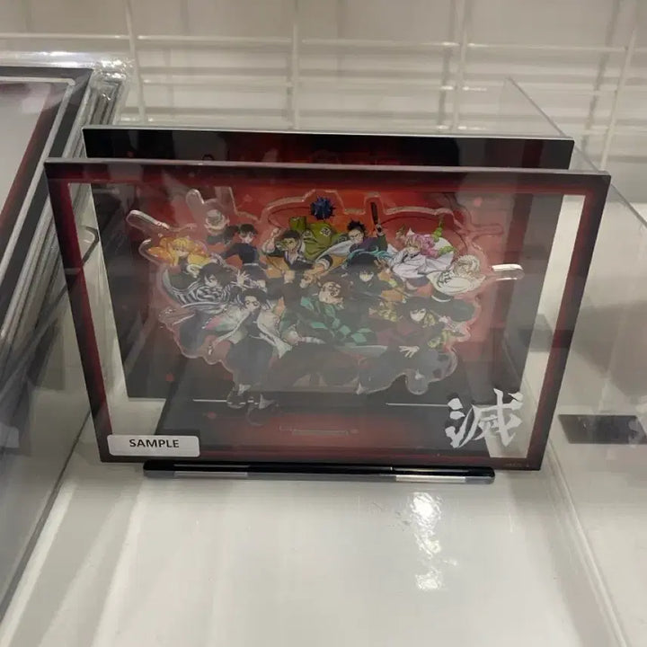[BUNJANG] Demon Slayer Mugen Castle Acrylic Diorama / 귀칼 팝업스토어 무한성 아크릴 디오라마