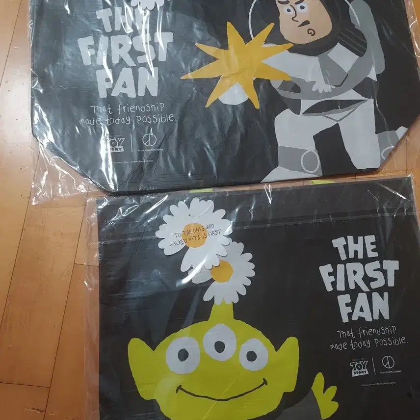 [BUNJANG] PEACEMINUSONE Reusable Bag L Buzz Lightyear / 현물 미개봉 토이스토리 피마원더퍼스트팬 리유저블백 L버즈라이트이어