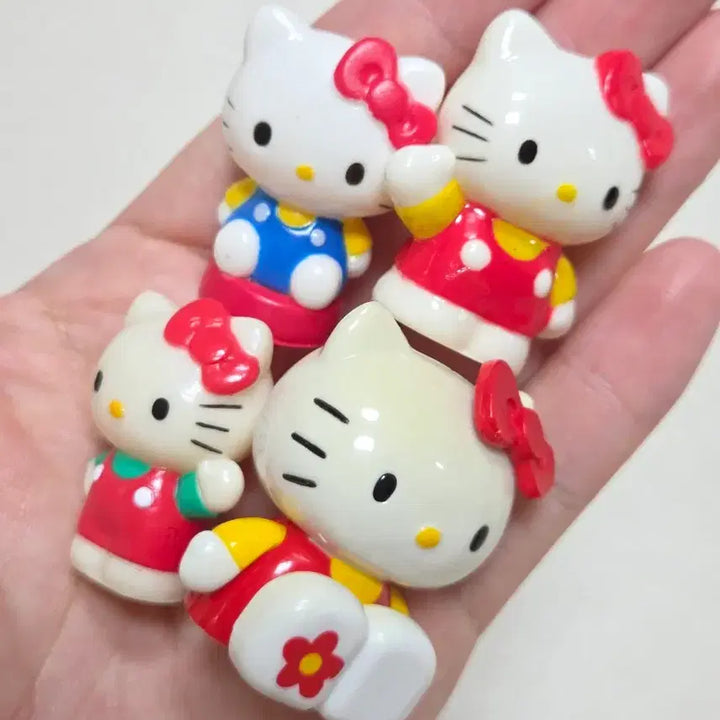 [BUNJANG] Bundle Set Vintage Hello Kitty Figure Set / 일괄)고전키티 피규어 세트