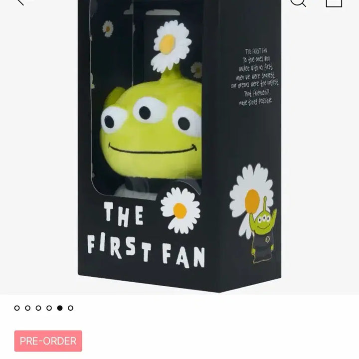 [BUNJANG] PEACEMINUSONE x Toy Story Alien Plush Doll (Limited Edition) / [급처] 피스마이너스원 토이스토리 더퍼스트팬 알린 플러쉬인형 새상품!!!