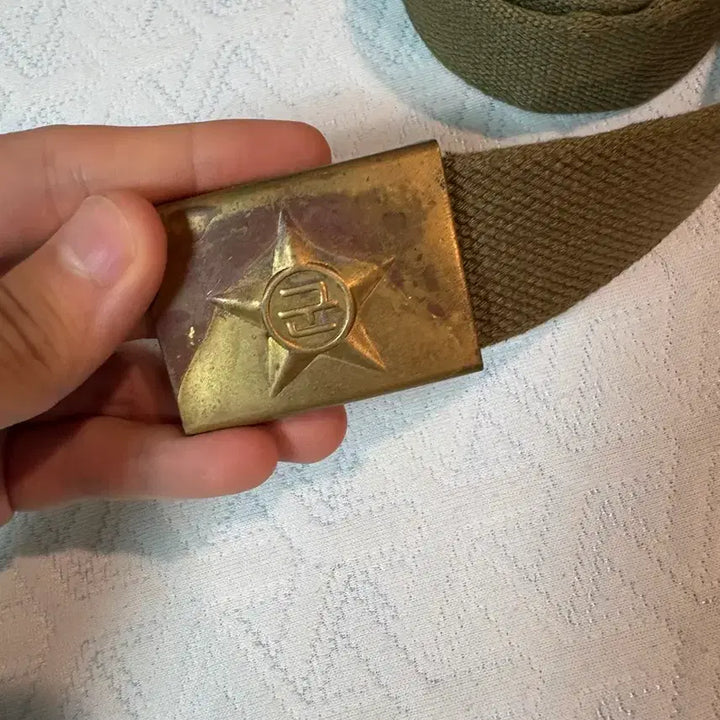 [BUNJANG] North Korean Army Belt (1950s) / 625 시대 북한군 벨트