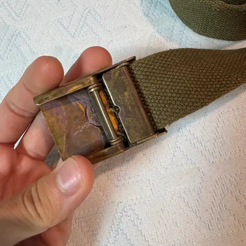 [BUNJANG] North Korean Army Belt (1950s) / 625 시대 북한군 벨트